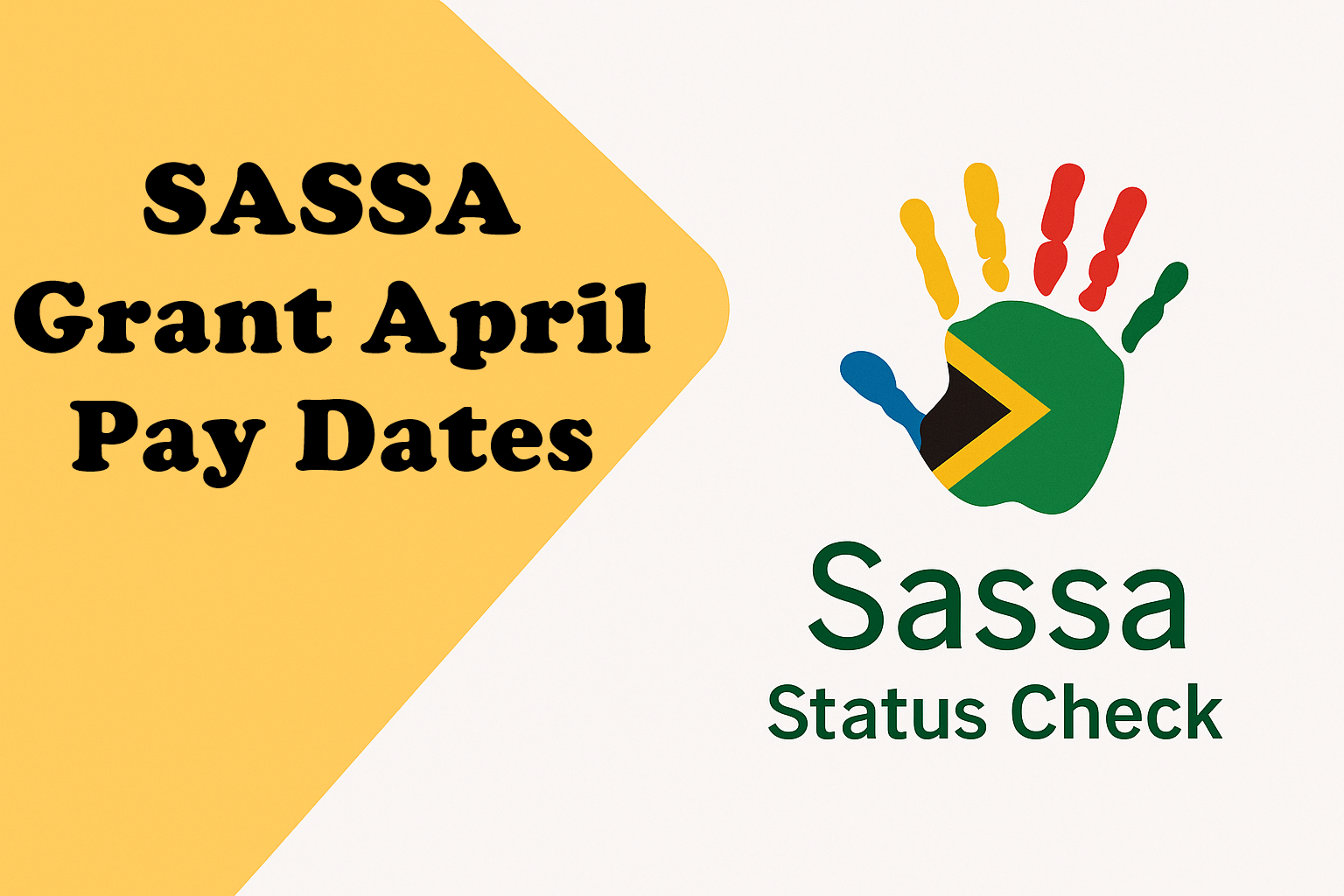 SASSA Grant April Pay Dates
