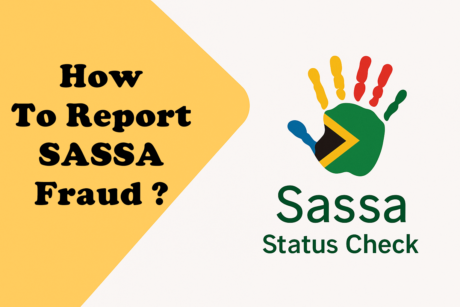 SASSA Fraud Report