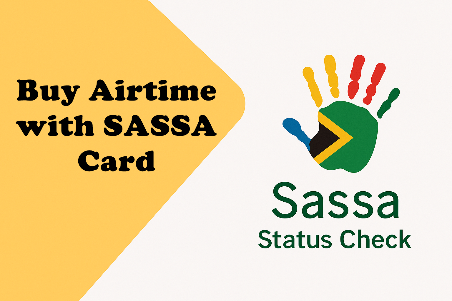 Buy Airtime with SASSA Card