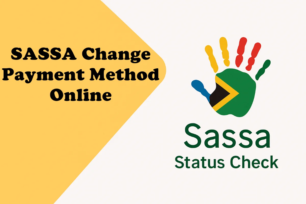 SASSA Change Payment Method