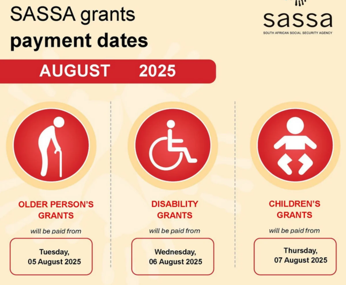 SASSA Payment For August