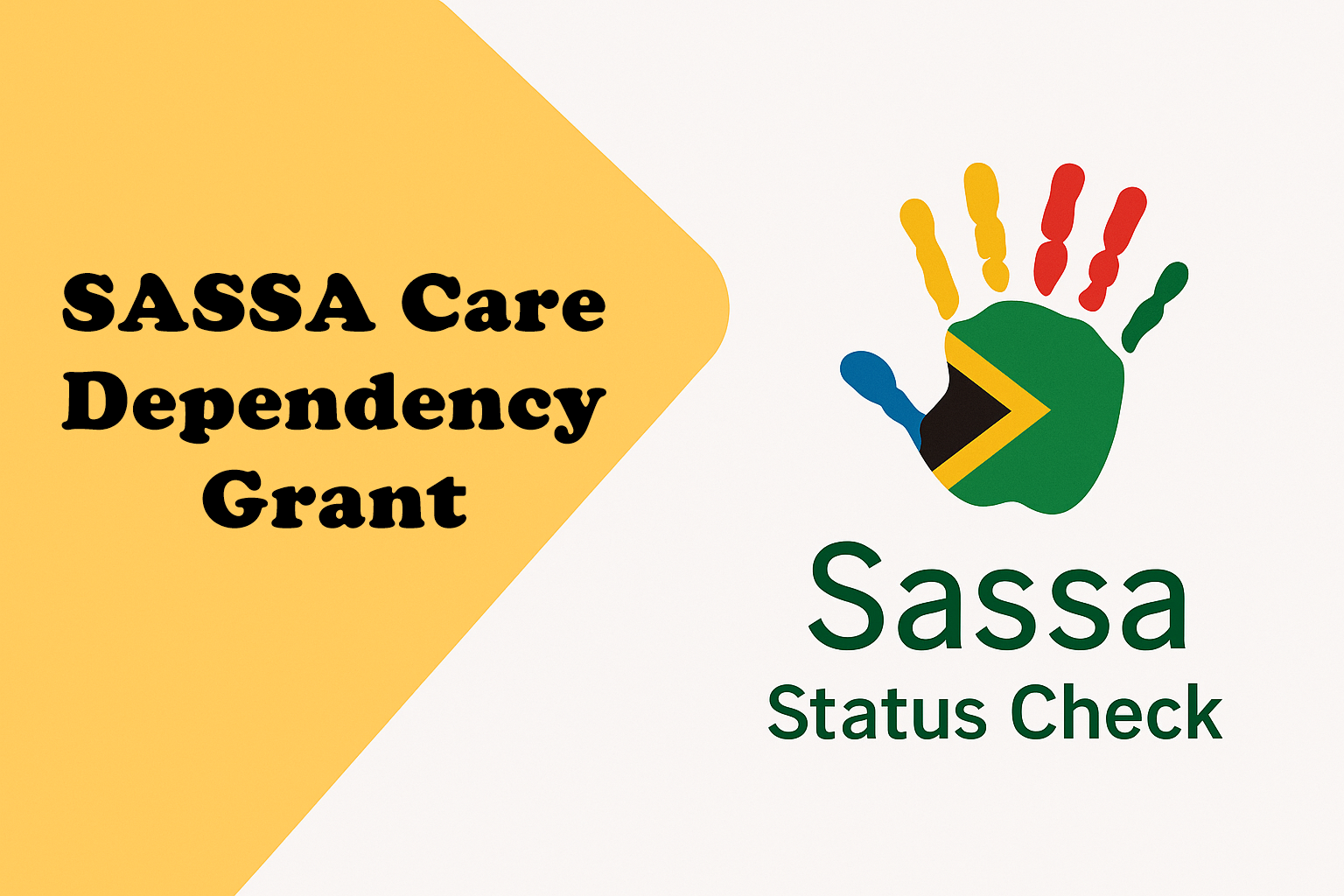 SASSA Care Dependency Grant